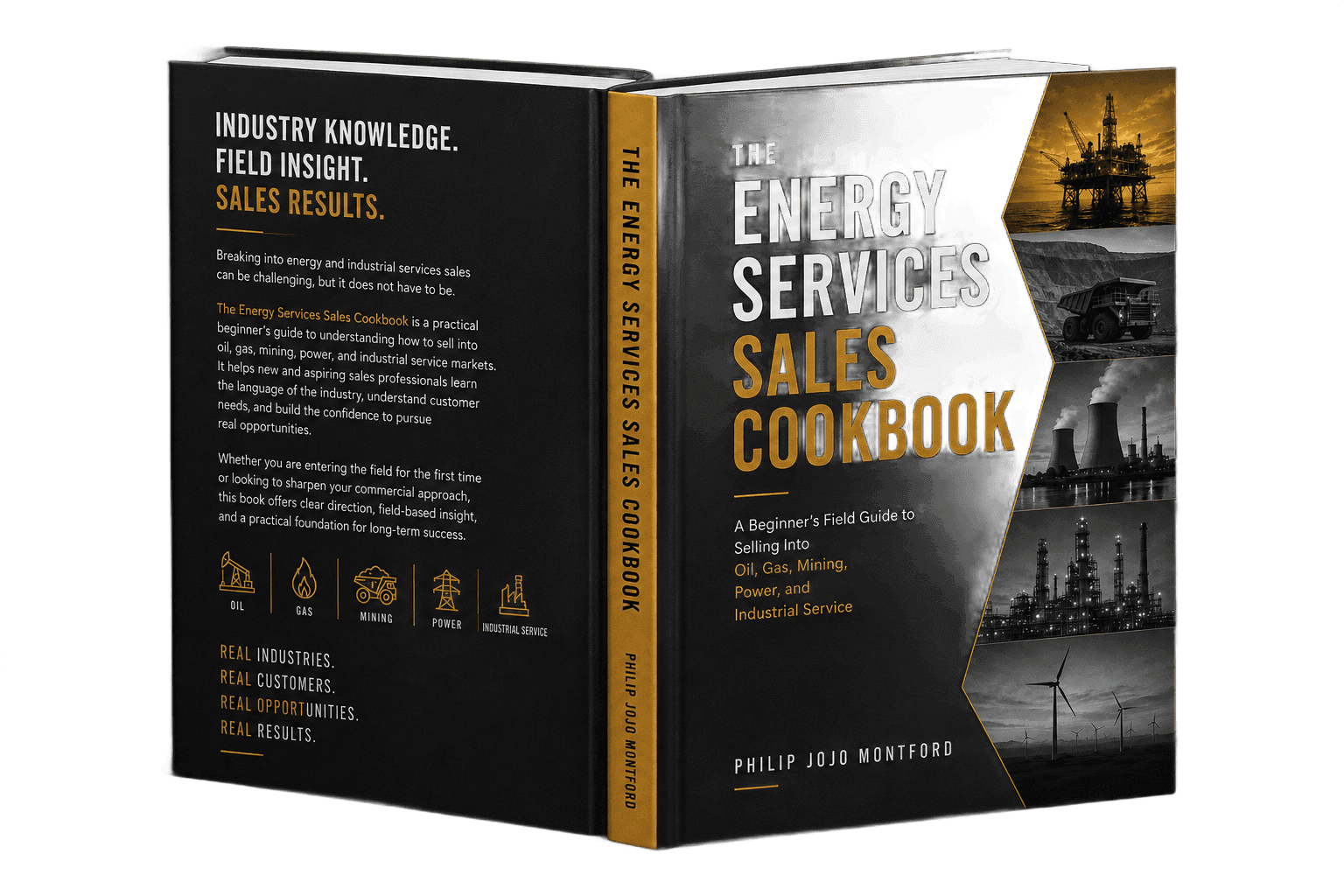 The Energy Services Sales Cookbook — complete spread